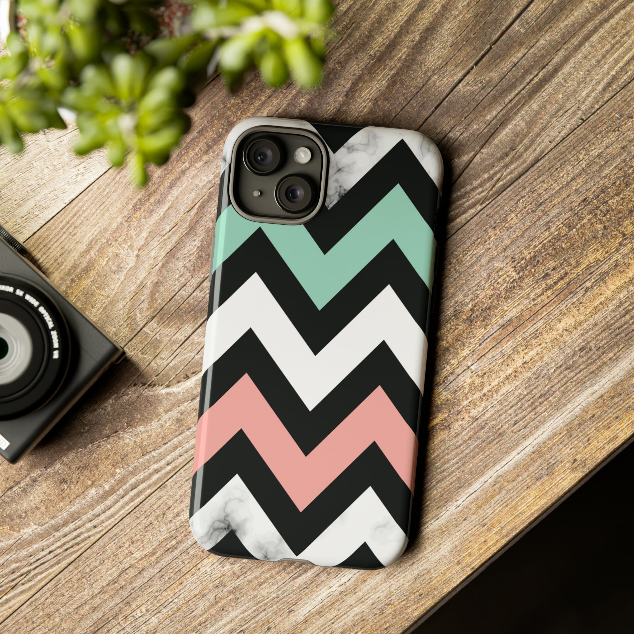 Chevron Shapes - Protective Phone Case