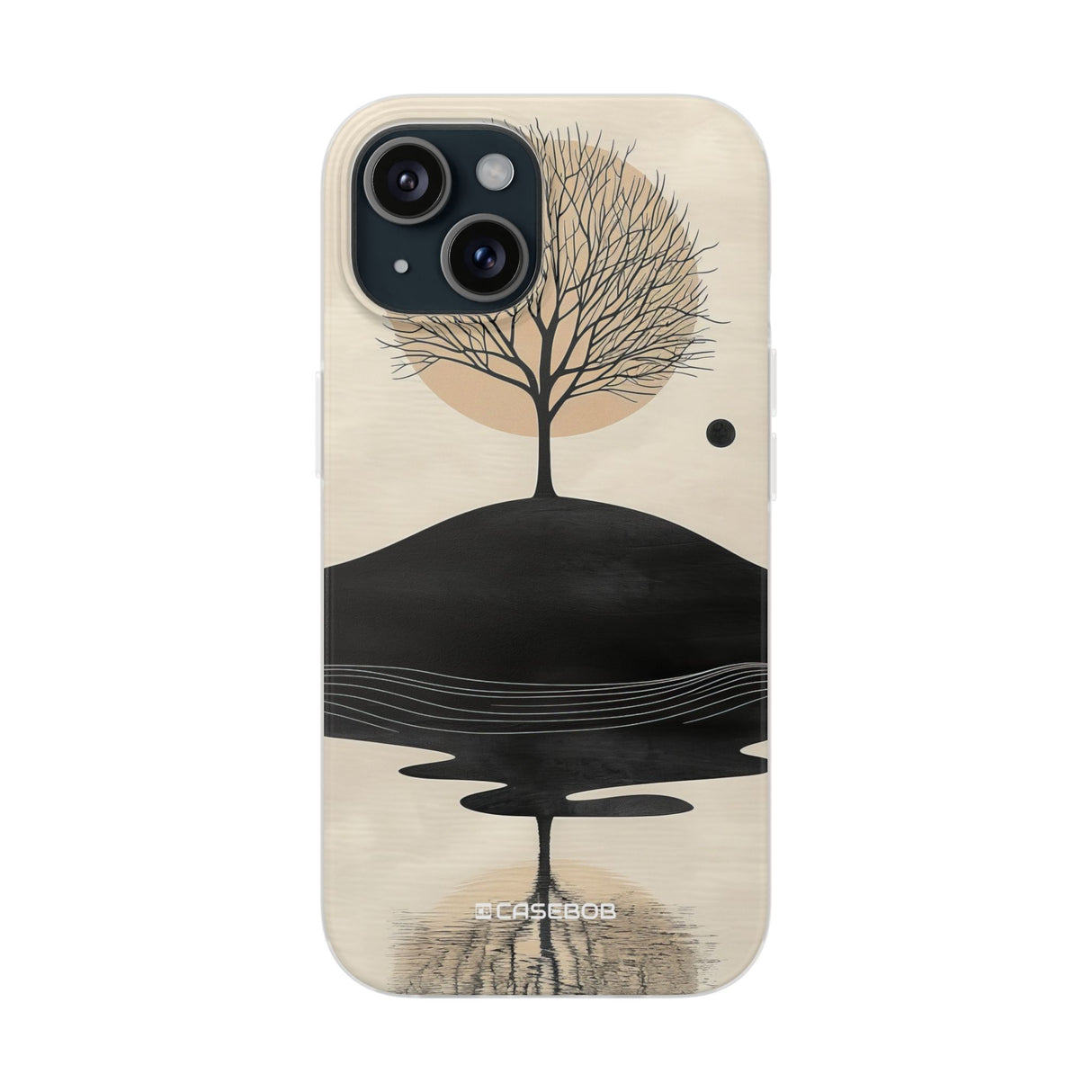 Serene Reflections | Flexible Phone Case for iPhone