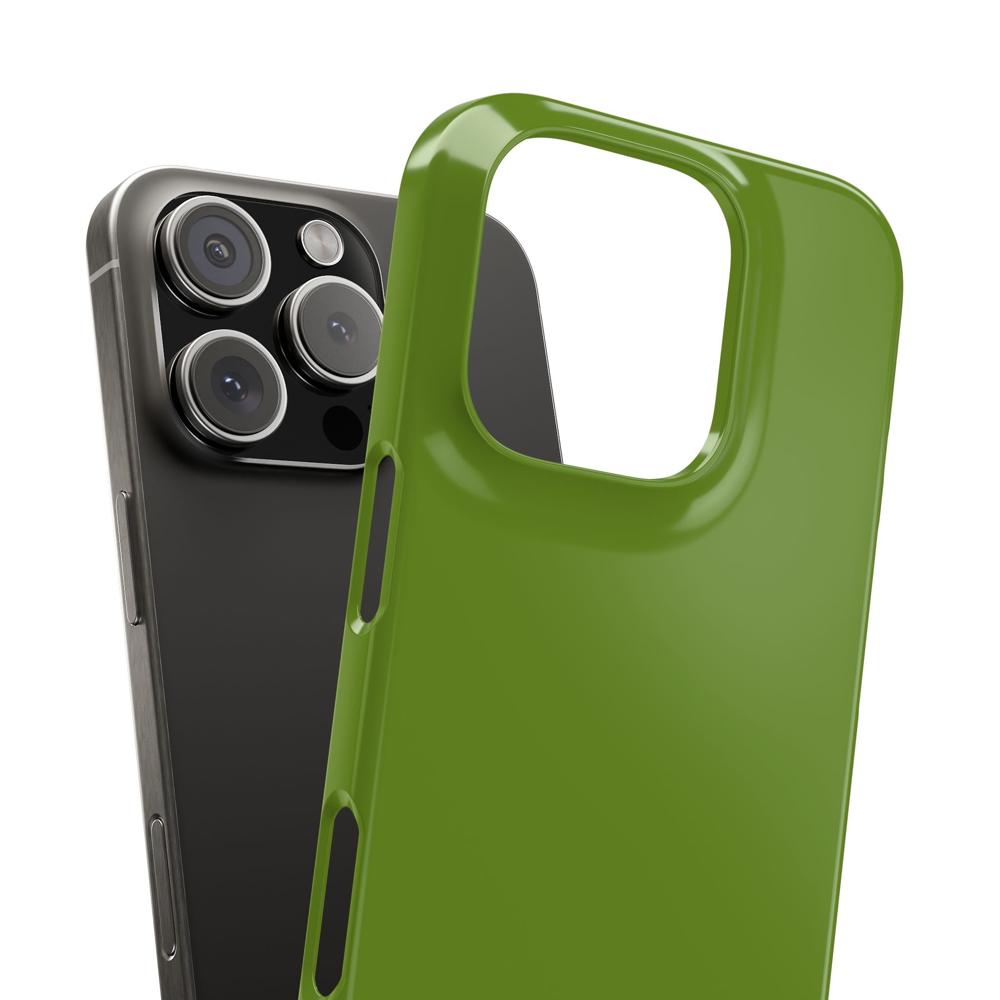 Olive Drab iPhone 16 - Slim Phone Case