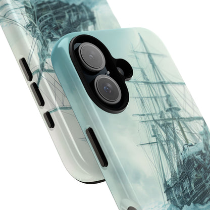 Icebound Ship iPhone 16 Plus Case - Tough