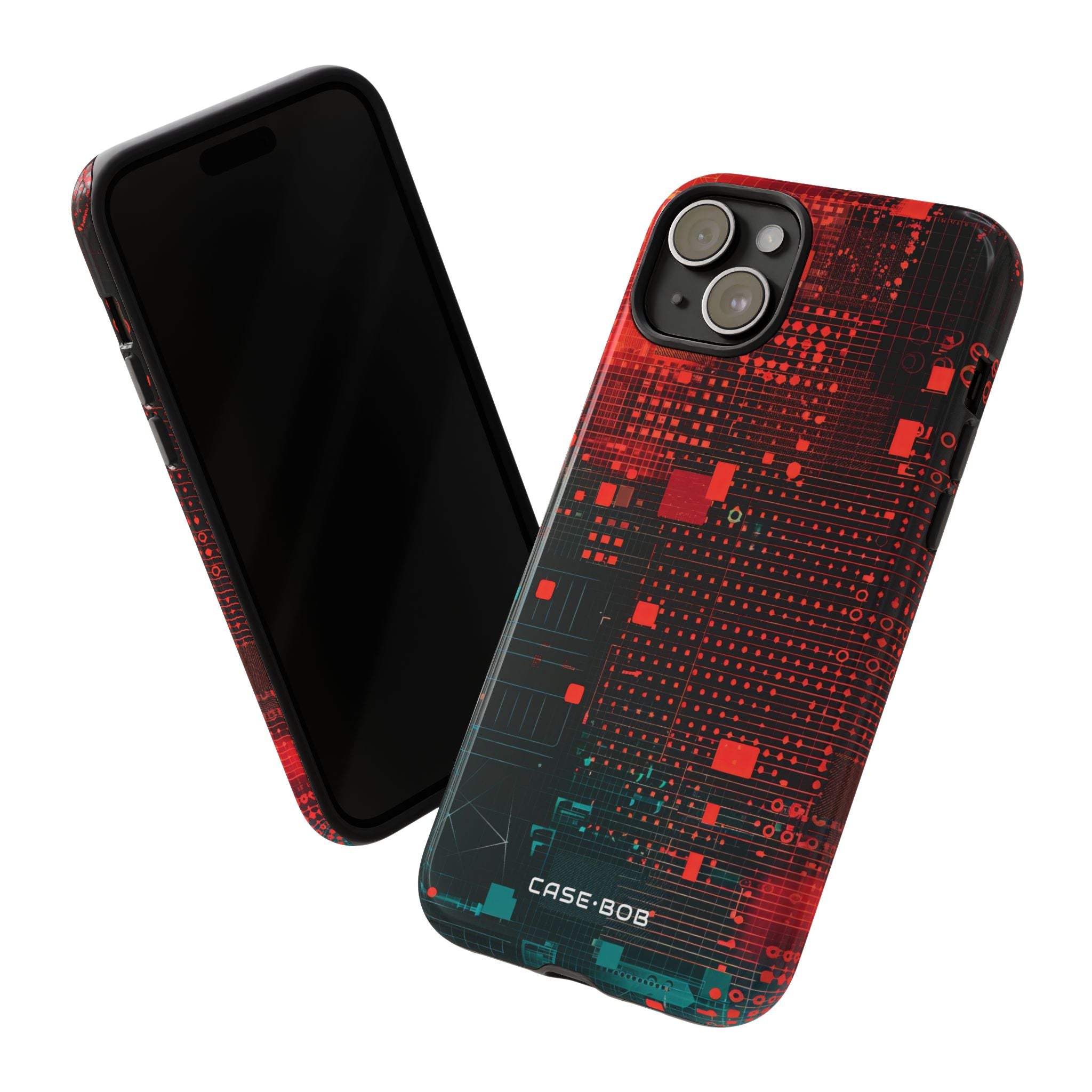 Grid Fusion iPhone 15 Plus Case - Tough
