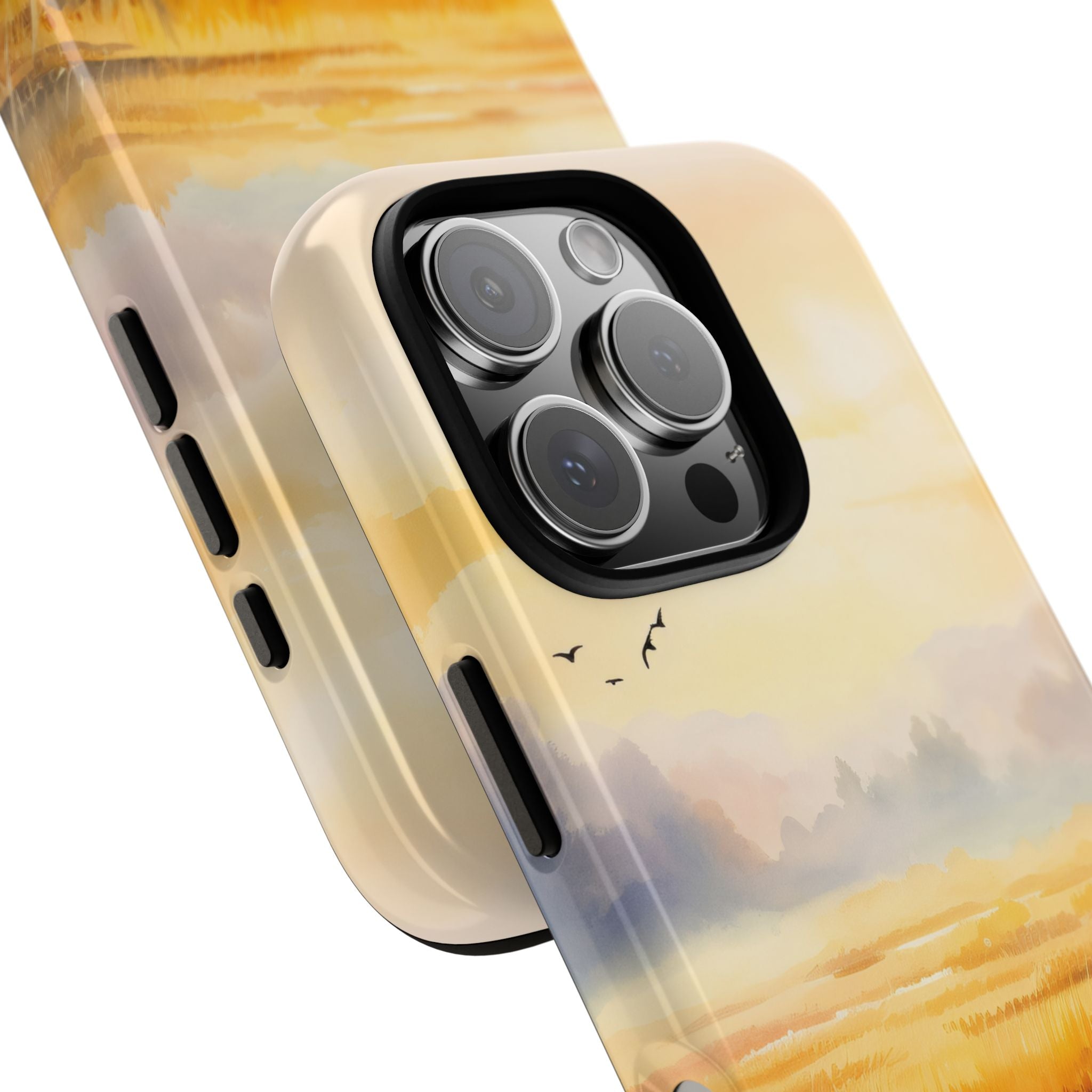 Golden Sunscape iPhone 16 Pro Case - Tough