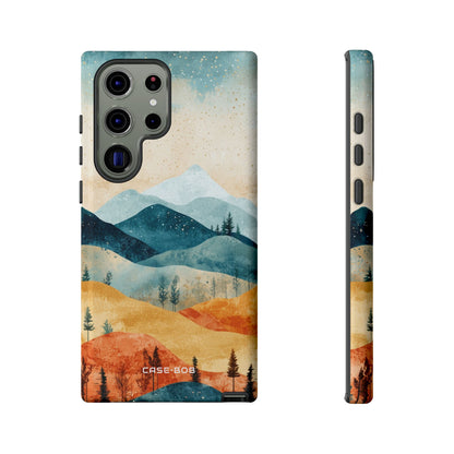 Moonlit Mountains Samsung S23 Ultra Case - Tough