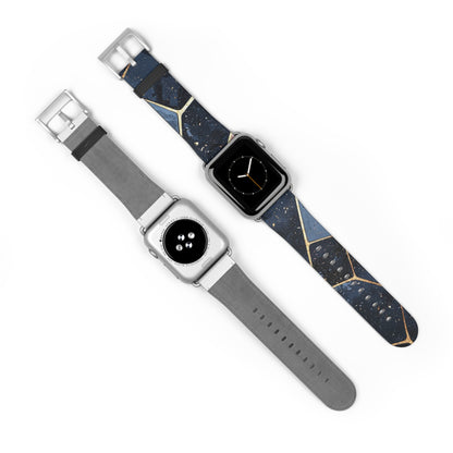Golden Mosaic Navy - Watch Band