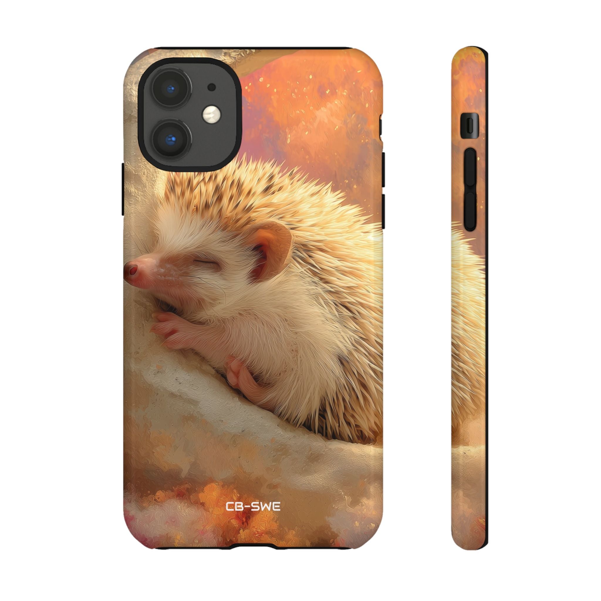 Hedgehog Rests Dreaming - iPhone Case