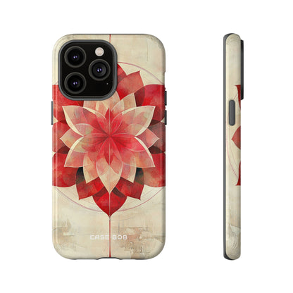 Crimson Bloom iPhone 14 Pro Max Case - Tough