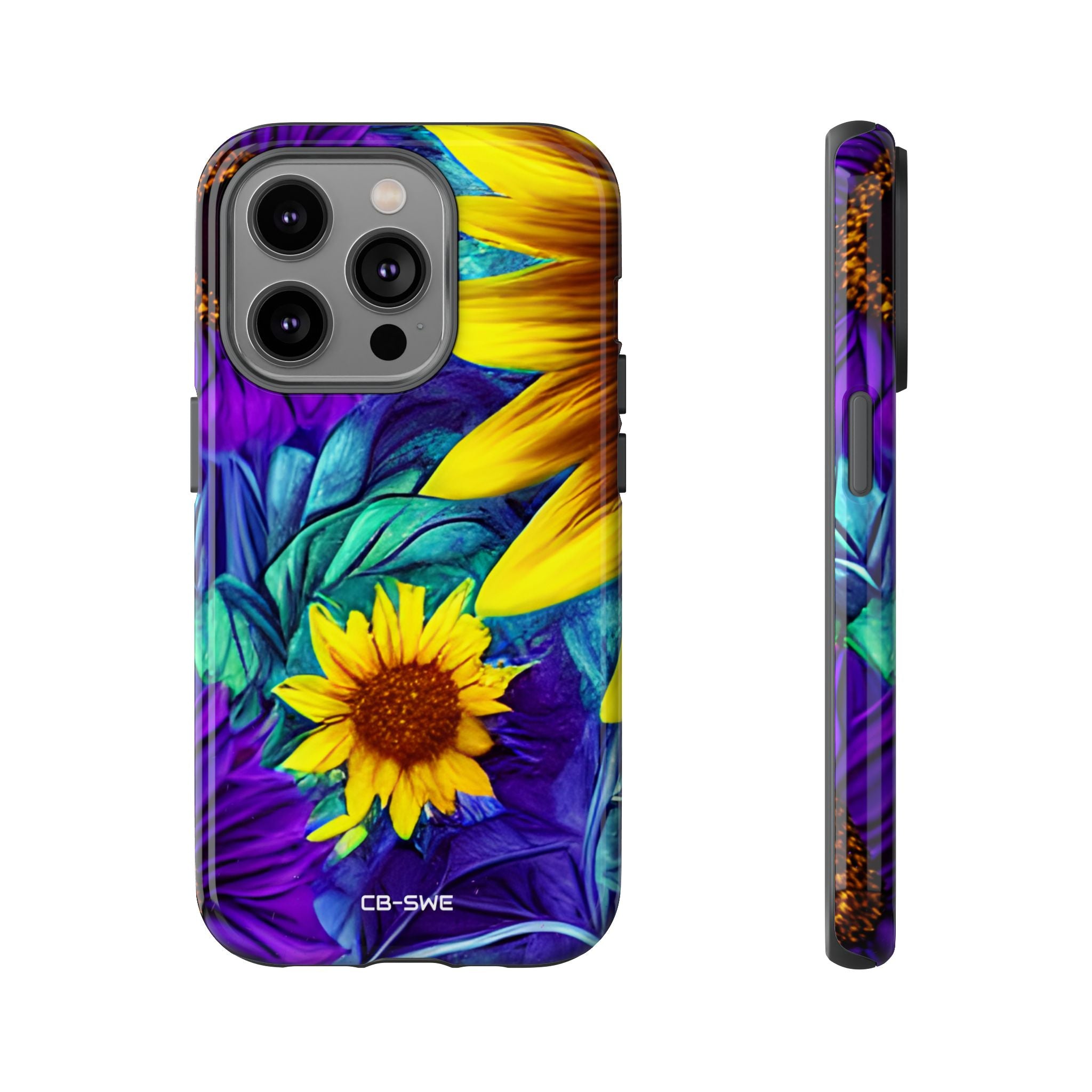 Surreal Floral Dreamscape - iPhone Case