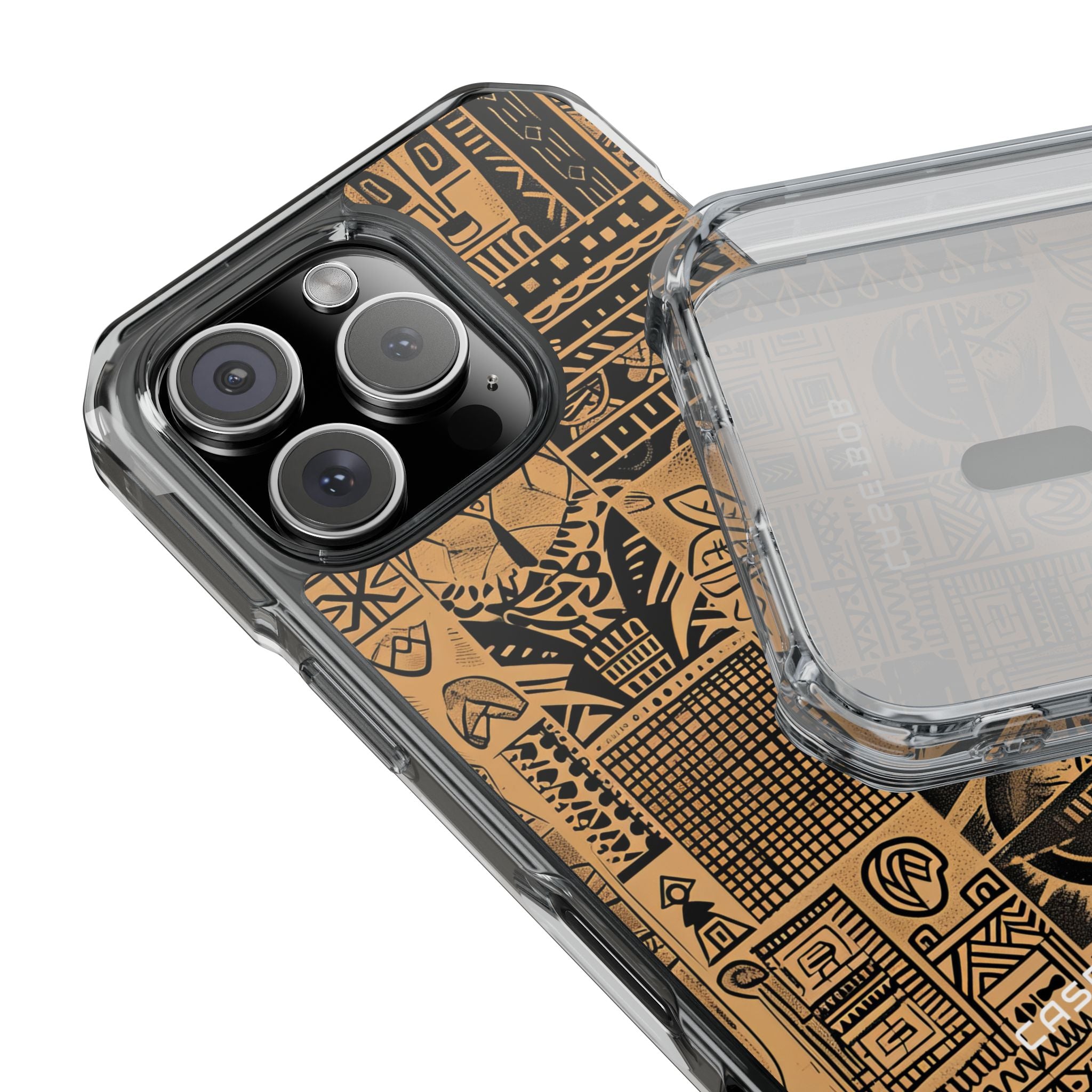 Tribal Faces iPhone 16 Pro Case - Impact