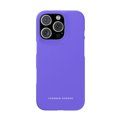 Medium Slate Blue iPhone 16 - Slim Phone Case