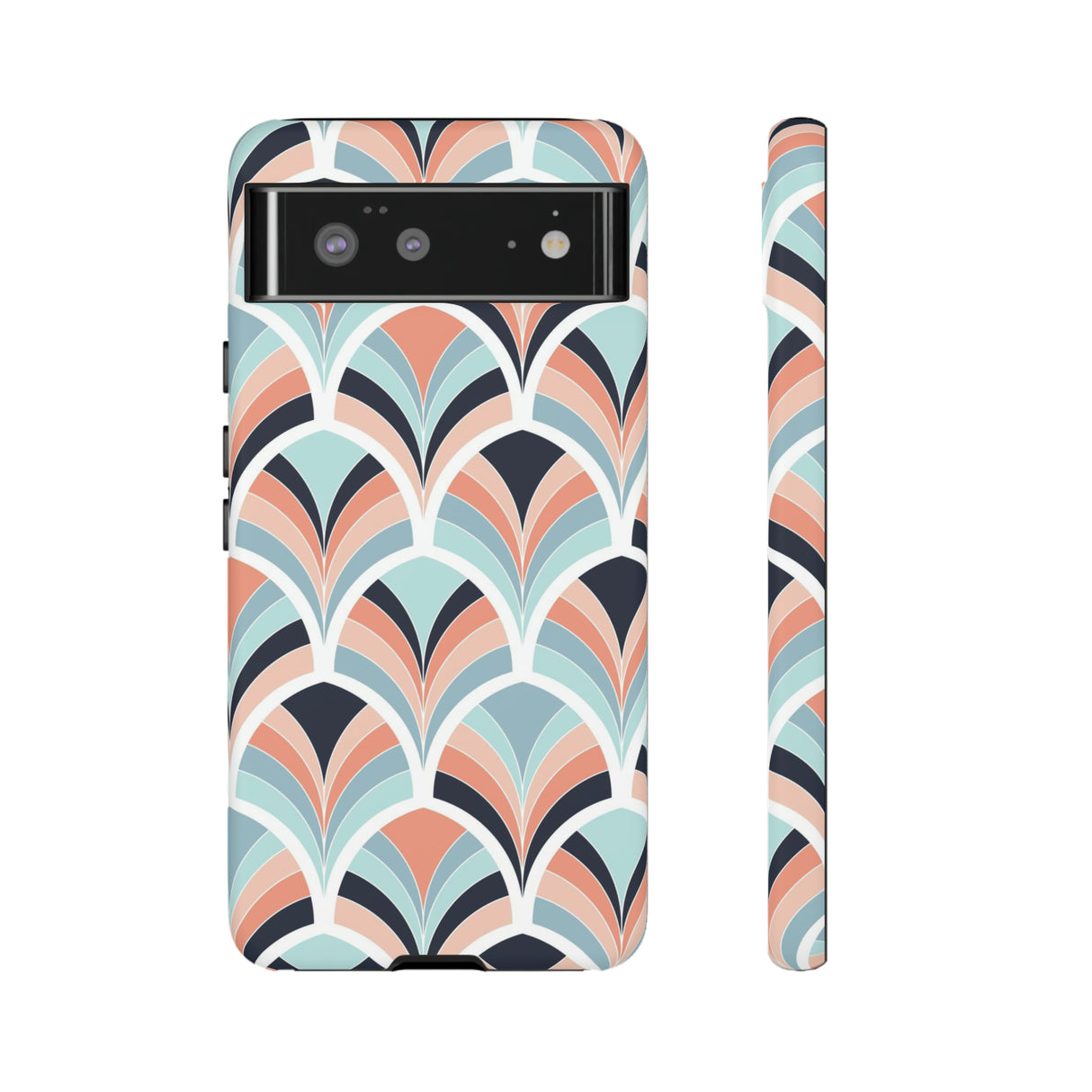 Baby Blue Retro - Protective Phone Case