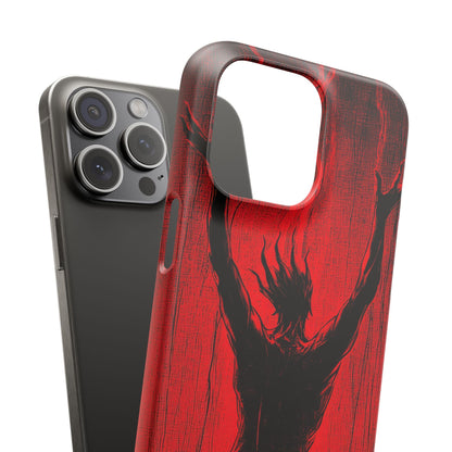 Crimson Despair iPhone 15 - Slim Phone Case