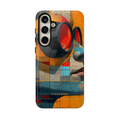 Cartoon Geometry Fusion - Protective Phone Case