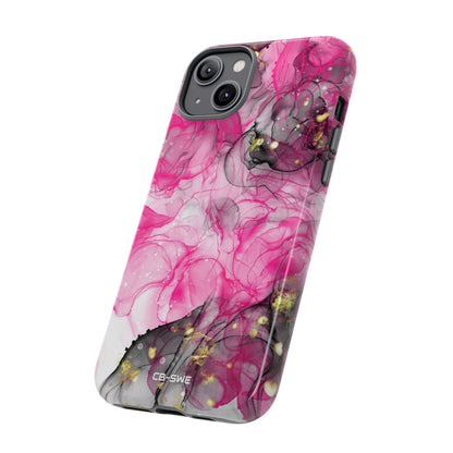 Vibrant Pink Swirls - iPhone Case