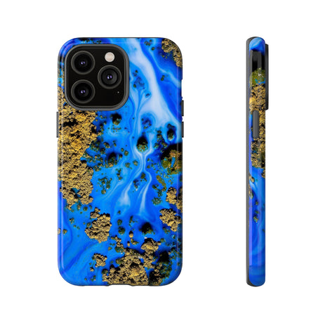 Blue River Ink Art iPhone Case (Protective) iPhone 14 Pro Max Glossy Phone Case