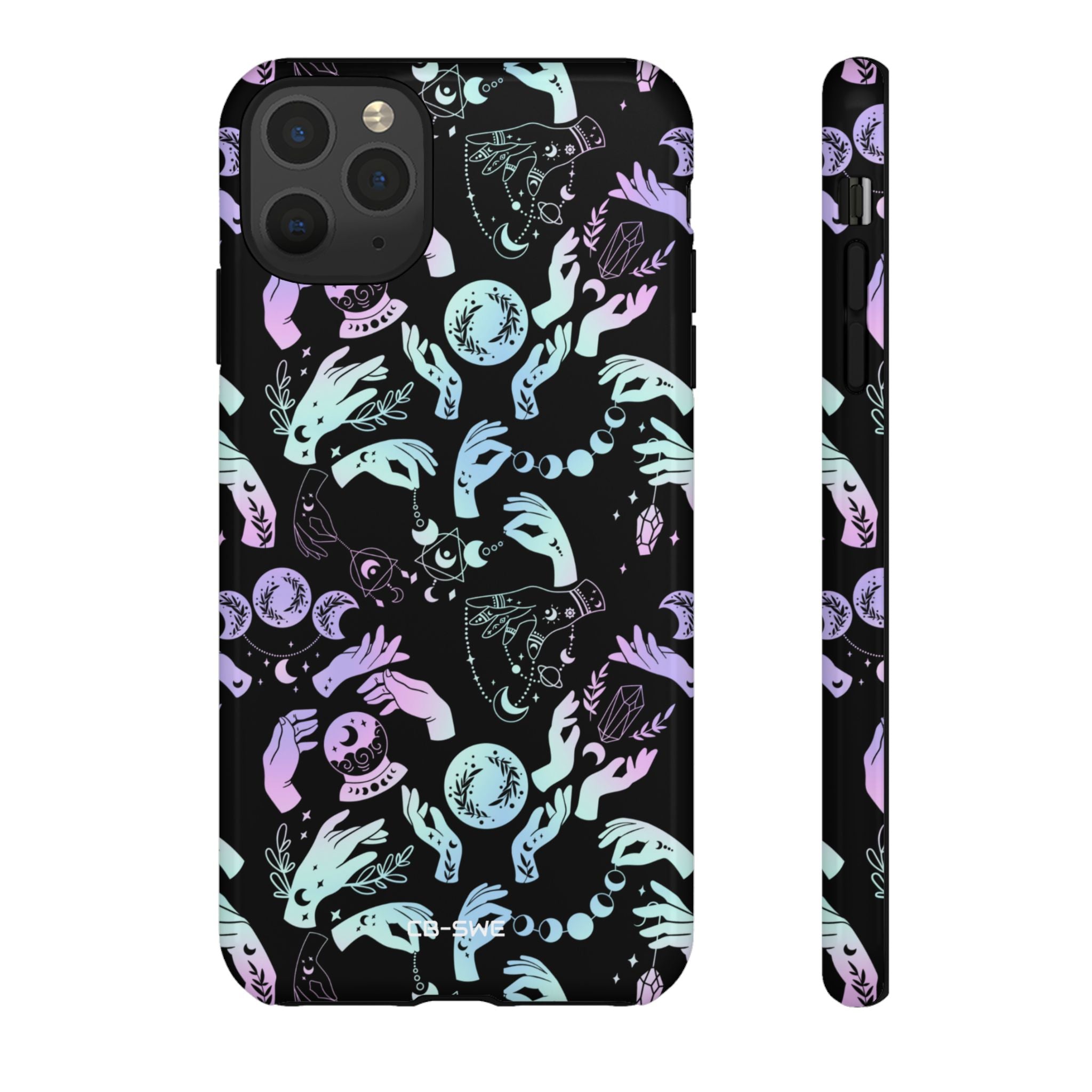 Mystical Celestial Hands - iPhone Case