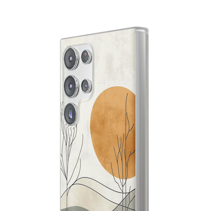 Orange Halo Samsung S23 Ultra Case - Soft