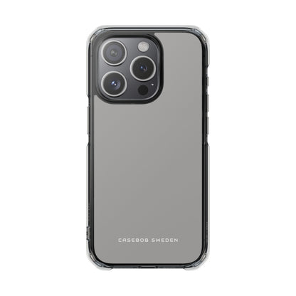 Dark Gray iPhone 15 - Clear Impact Phone Case