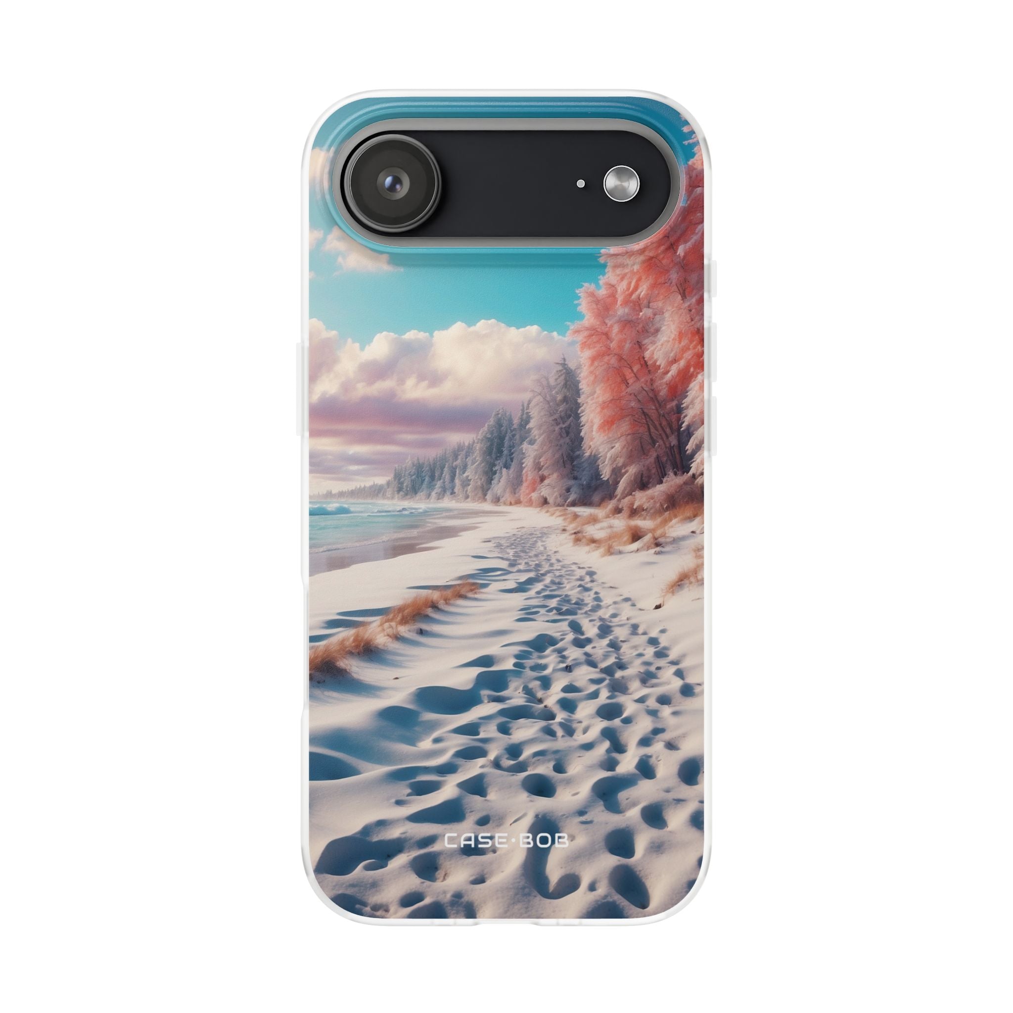 Snowy Footprints iPhone 17 Air Case - Soft