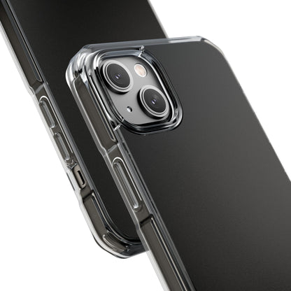 Black - Clear Impact Case for iPhone