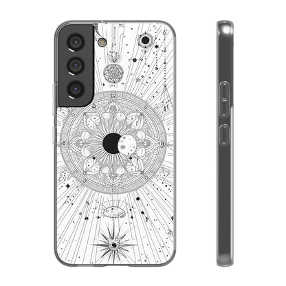 Celestial Mandala Mystique | Flexible Phone Case for Samsung Galaxy