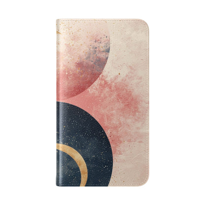 Golden Crescents Crimson - Samsung S23 Case - Wallet