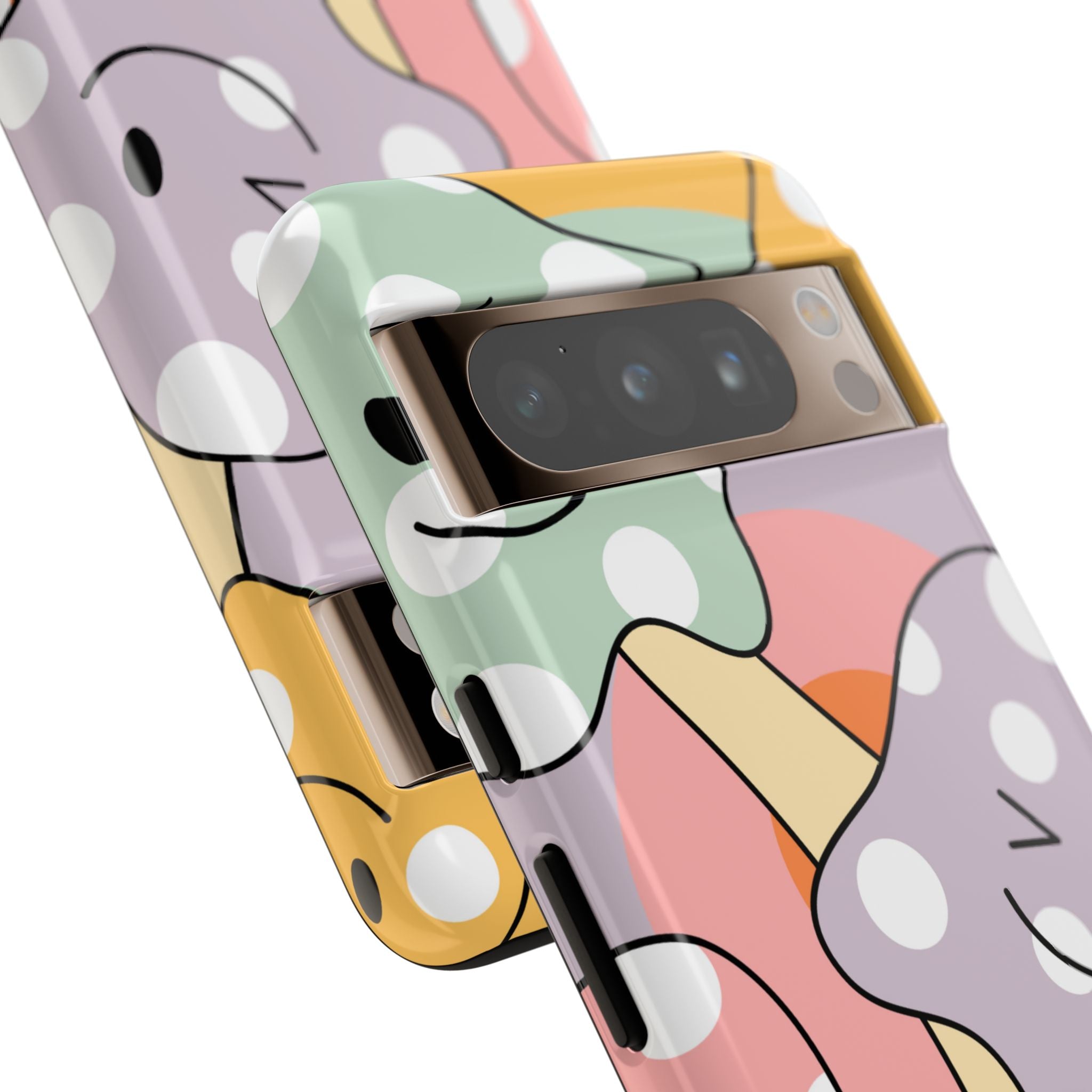 Playful Mushroom Friends - Google Pixel Case