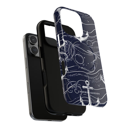 Gradient Anchorflow Waves iPhone 16  Tough+ Phone Case