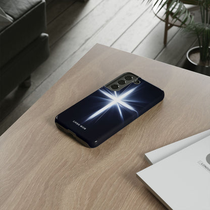 Glowing Crossburst Samsung S22 Case - Tough