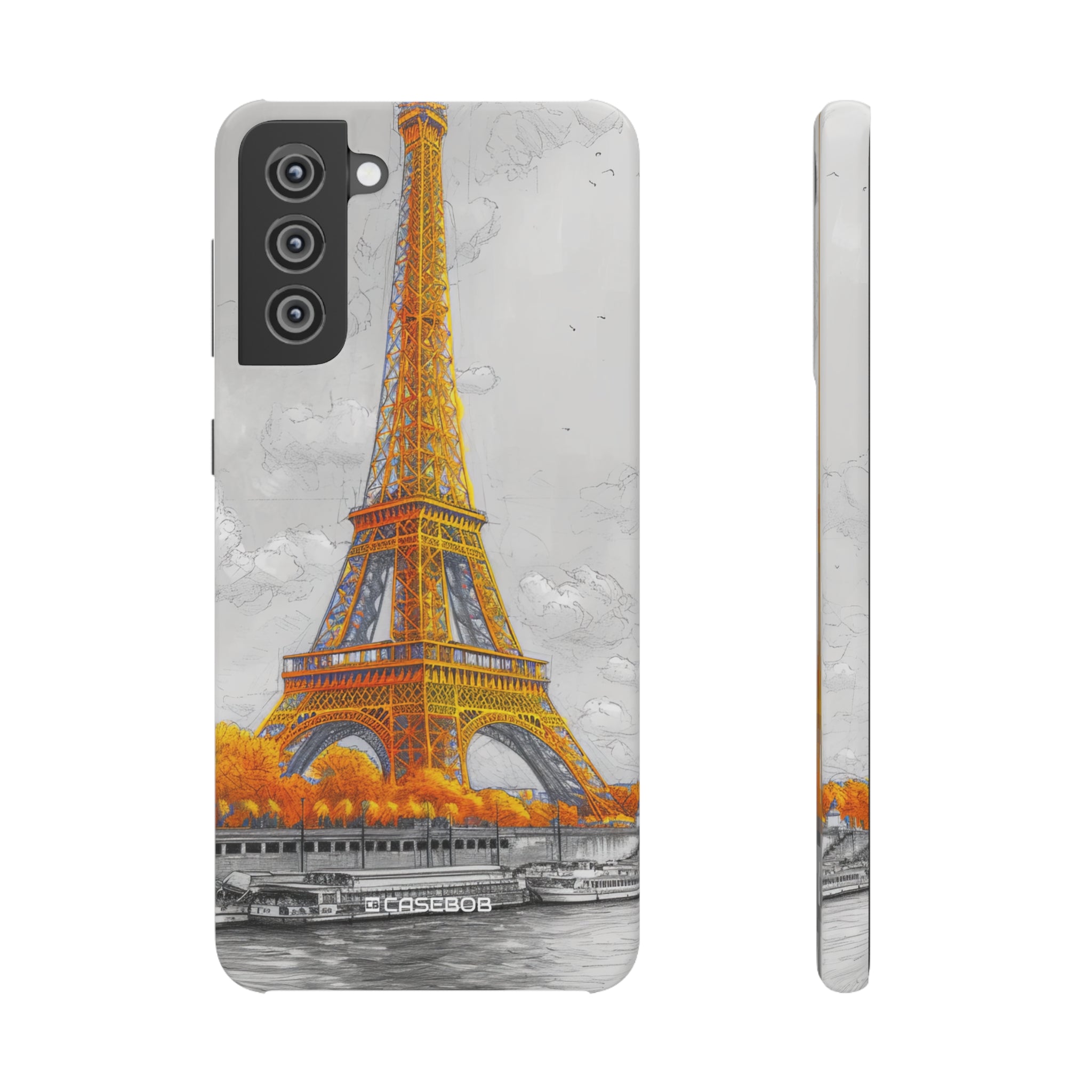 Autumnal Parisian Glow | Slim Phone Case for Samsung