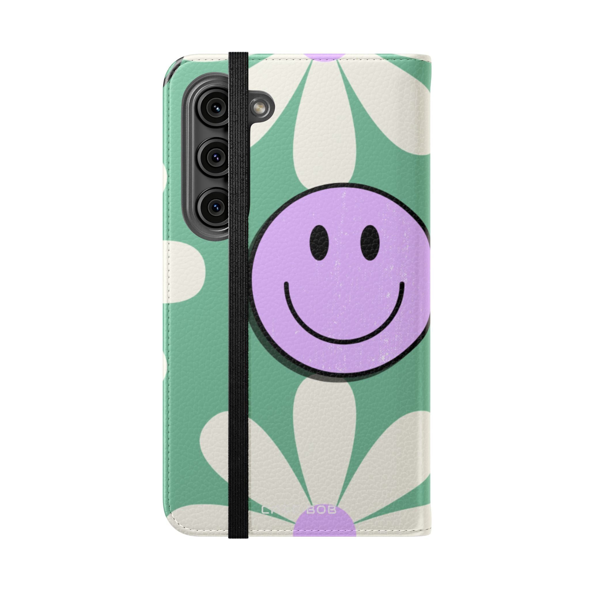 Smiley Daisy Glow - Samsung S23 Case - Wallet