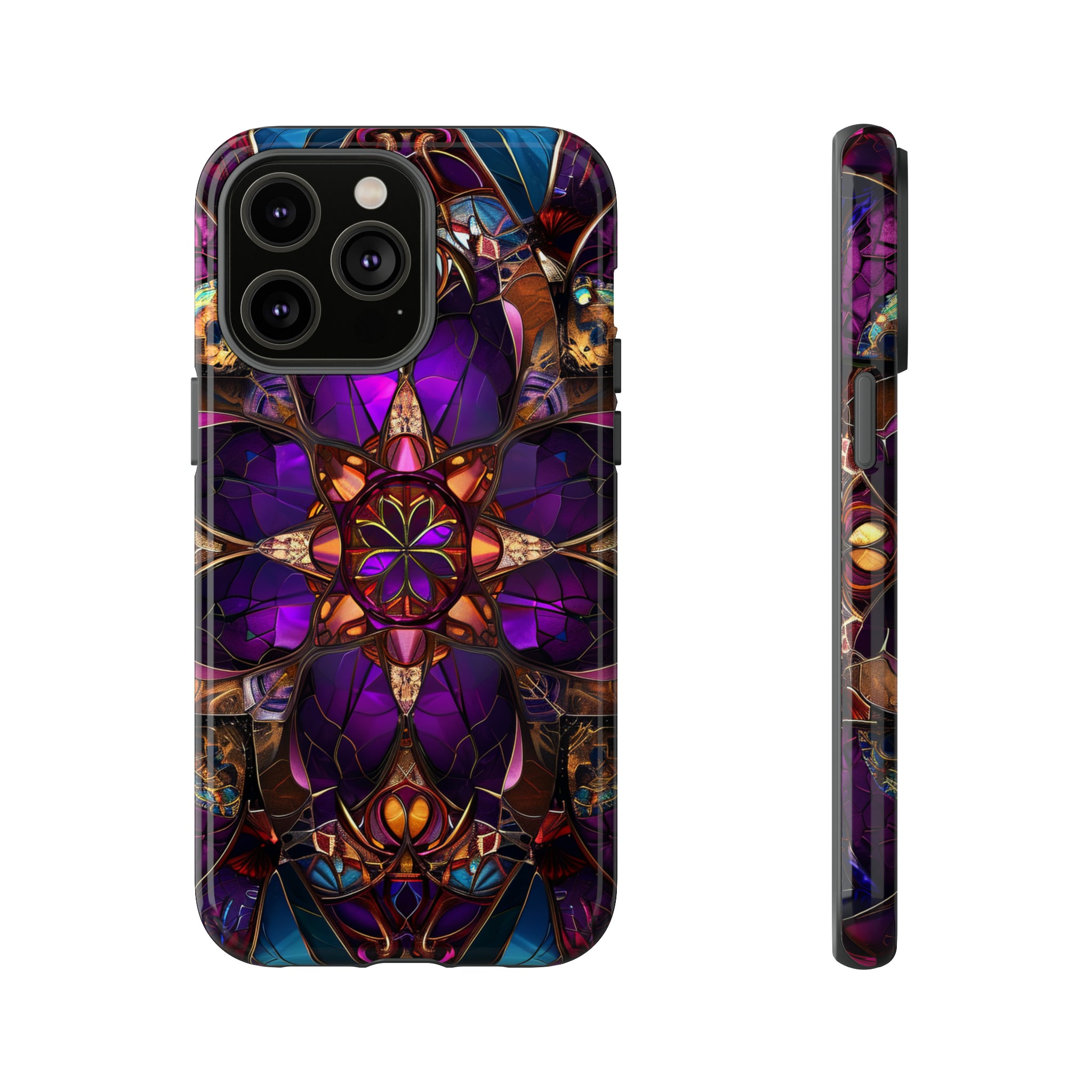 Stained Glass Gothic - Protective Phone Case