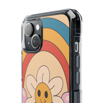 Joyful Retro Bloom iPhone Case - Impact