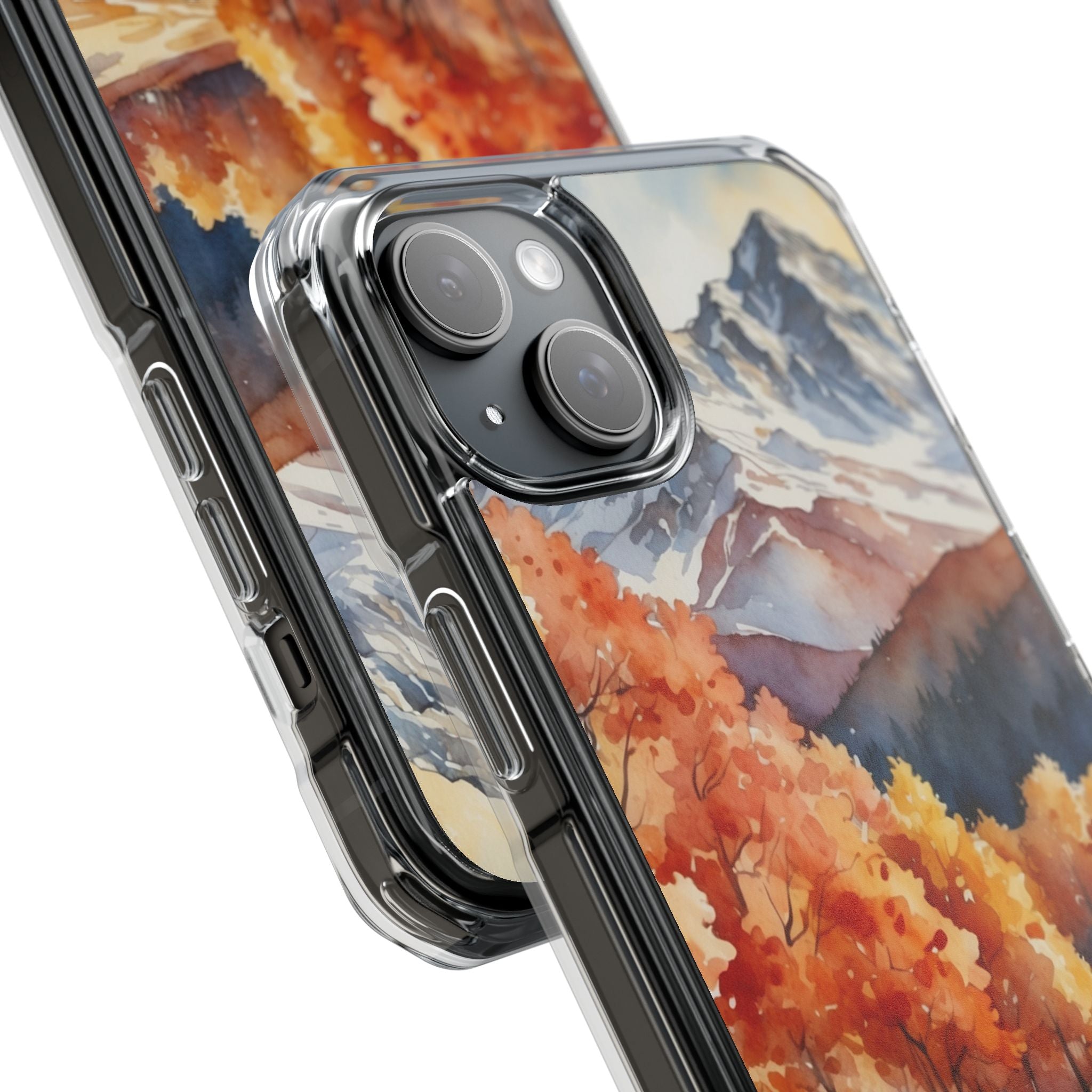 Snowcapped Radiance iPhone 15 Plus Case - Impact