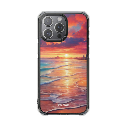 Sunlight Dances Waves iPhone Case - Impact