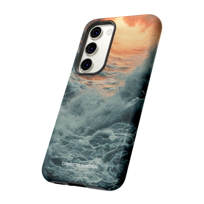 Fiery Wave Power - Tough Samsung S23 Phone Case