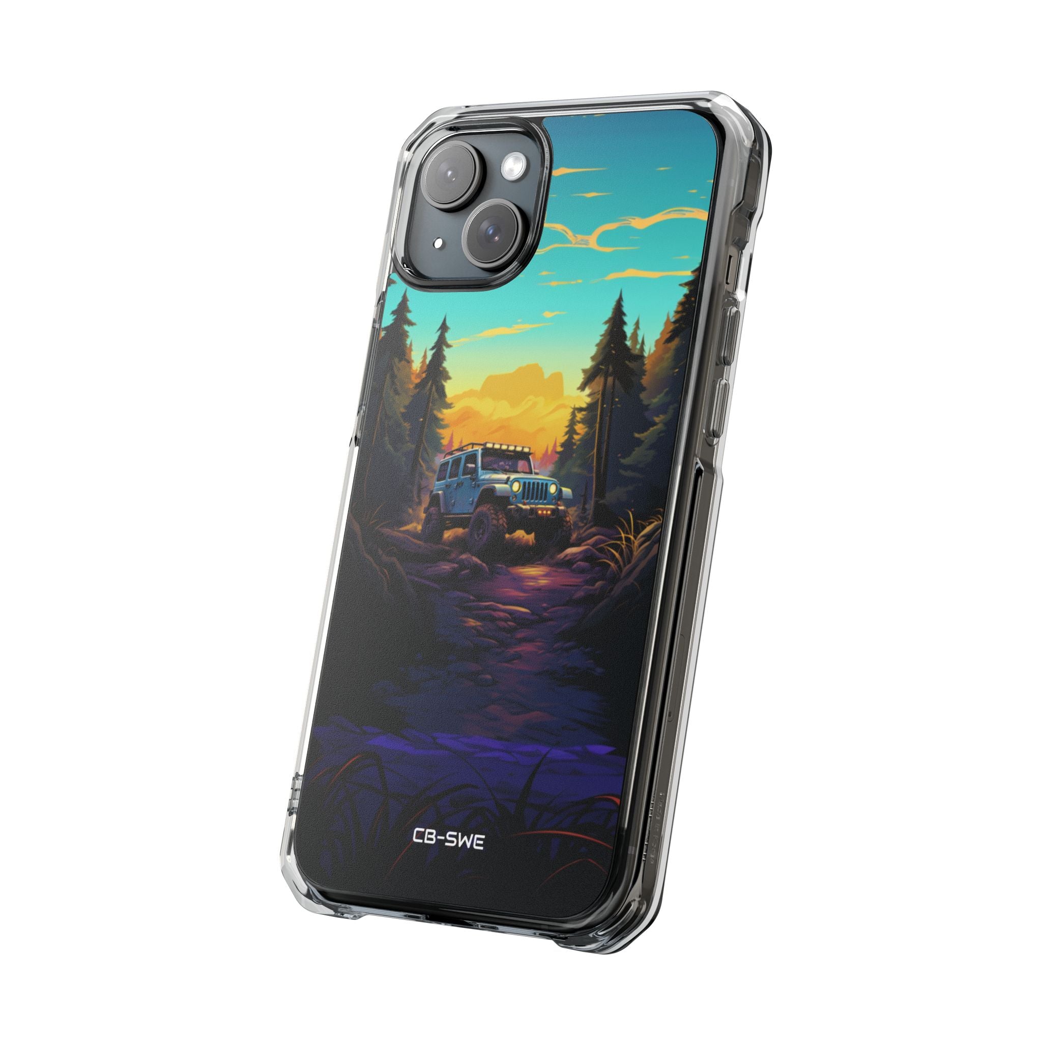 Sunset Adventure Trail iPhone Case - Impact