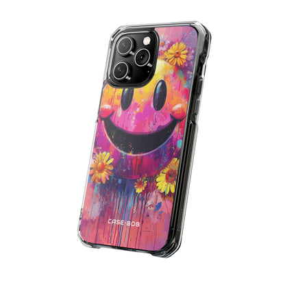Smiley Bloom iPhone 14 Pro Max Case - Impact