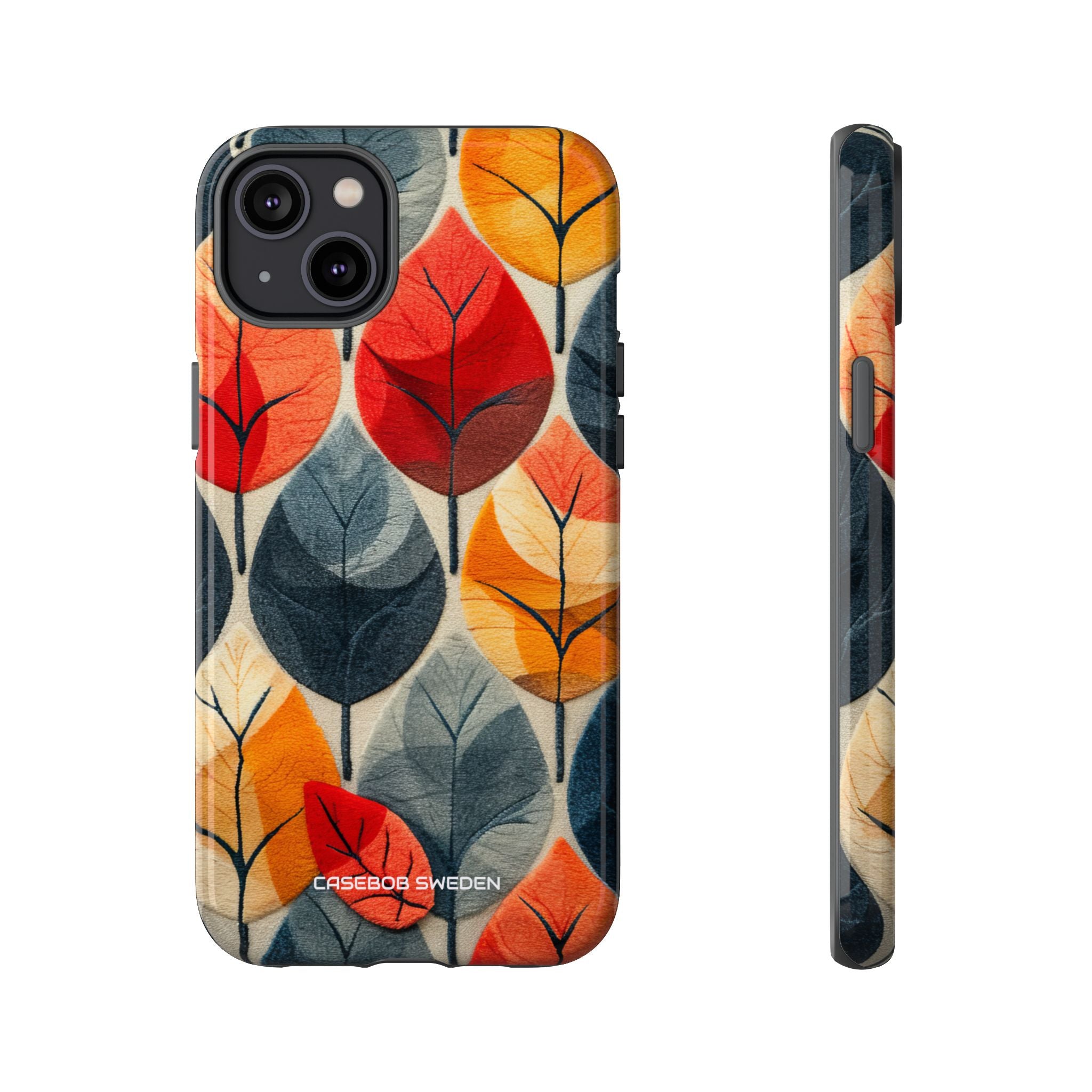 Autumn Leaf Design - Tough iPhone 14 Phone Case