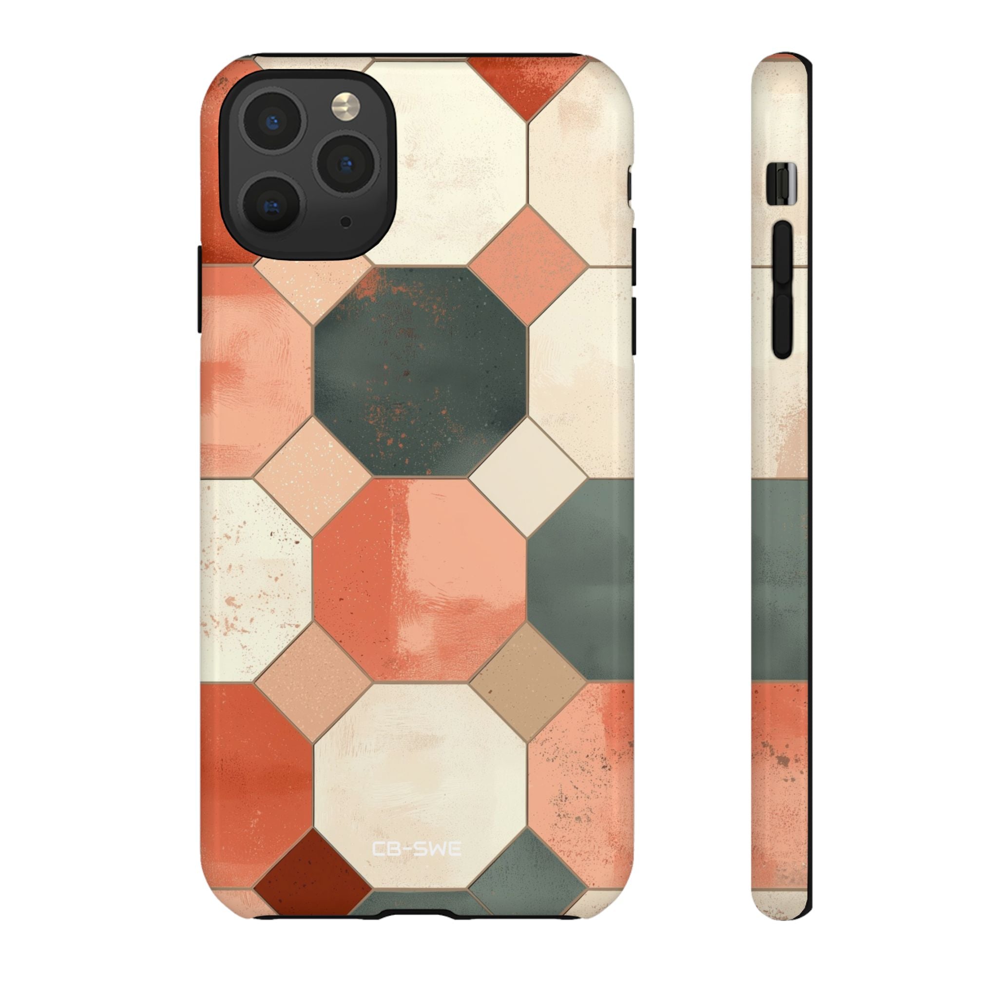 Terracotta Tiles Interlock - iPhone Case