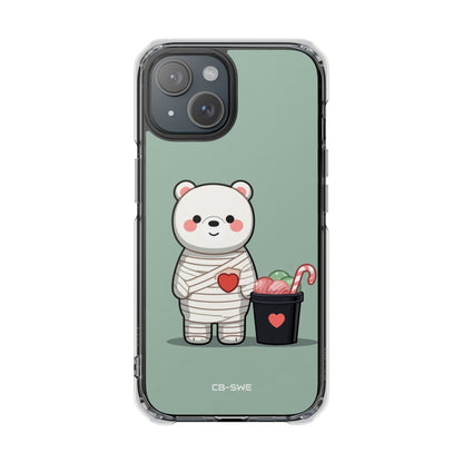 Mummy Bear Smiles Bright iPhone Case - Impact