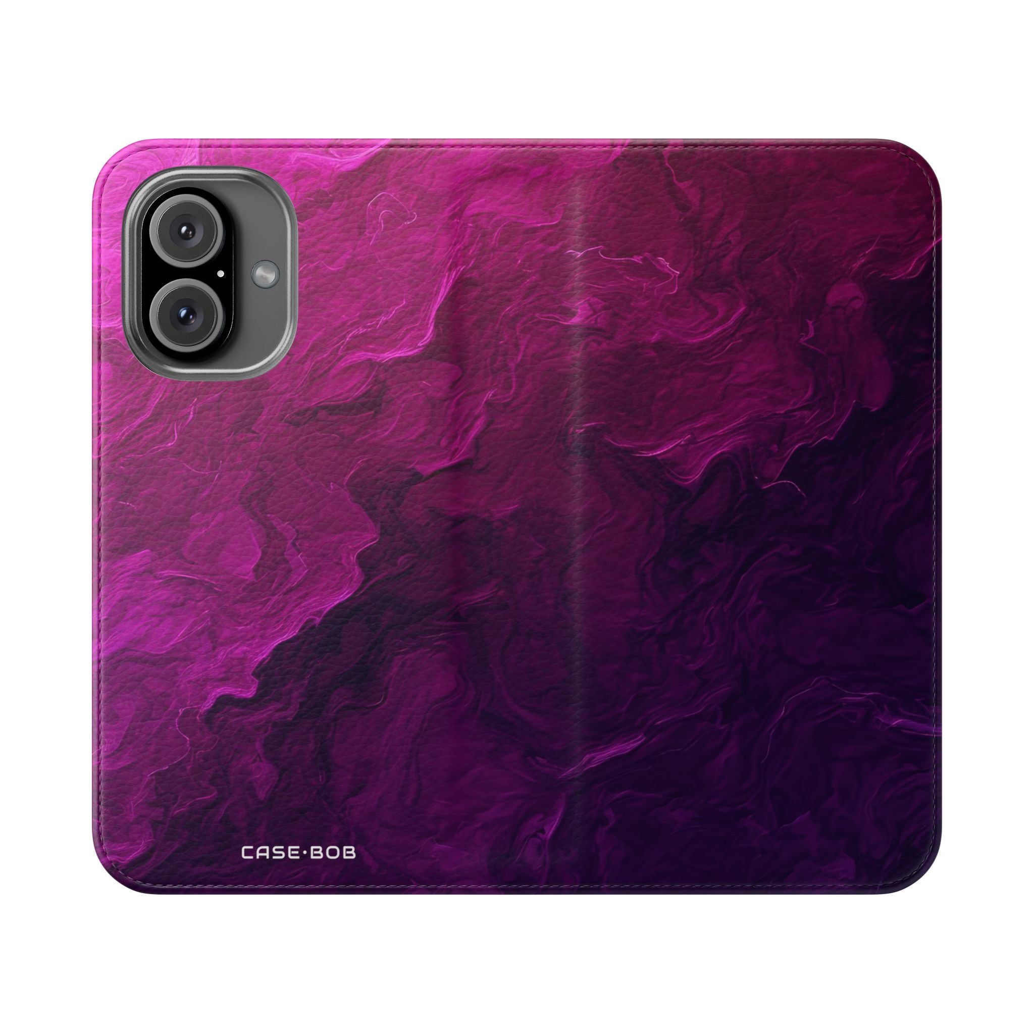 Purple Swirl - iPhone 16  Case - Wallet