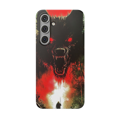 Crimson Wolf Samsung S24 Plus Case - Soft