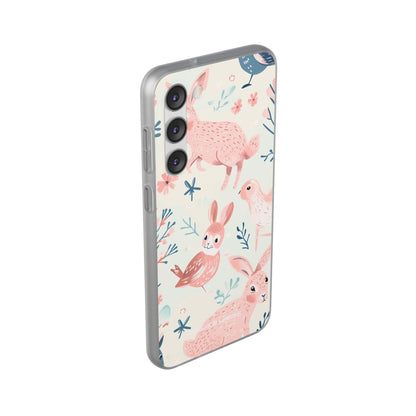 Pastel Whimsical Nature - Flexi Samsung S23 Phone Case