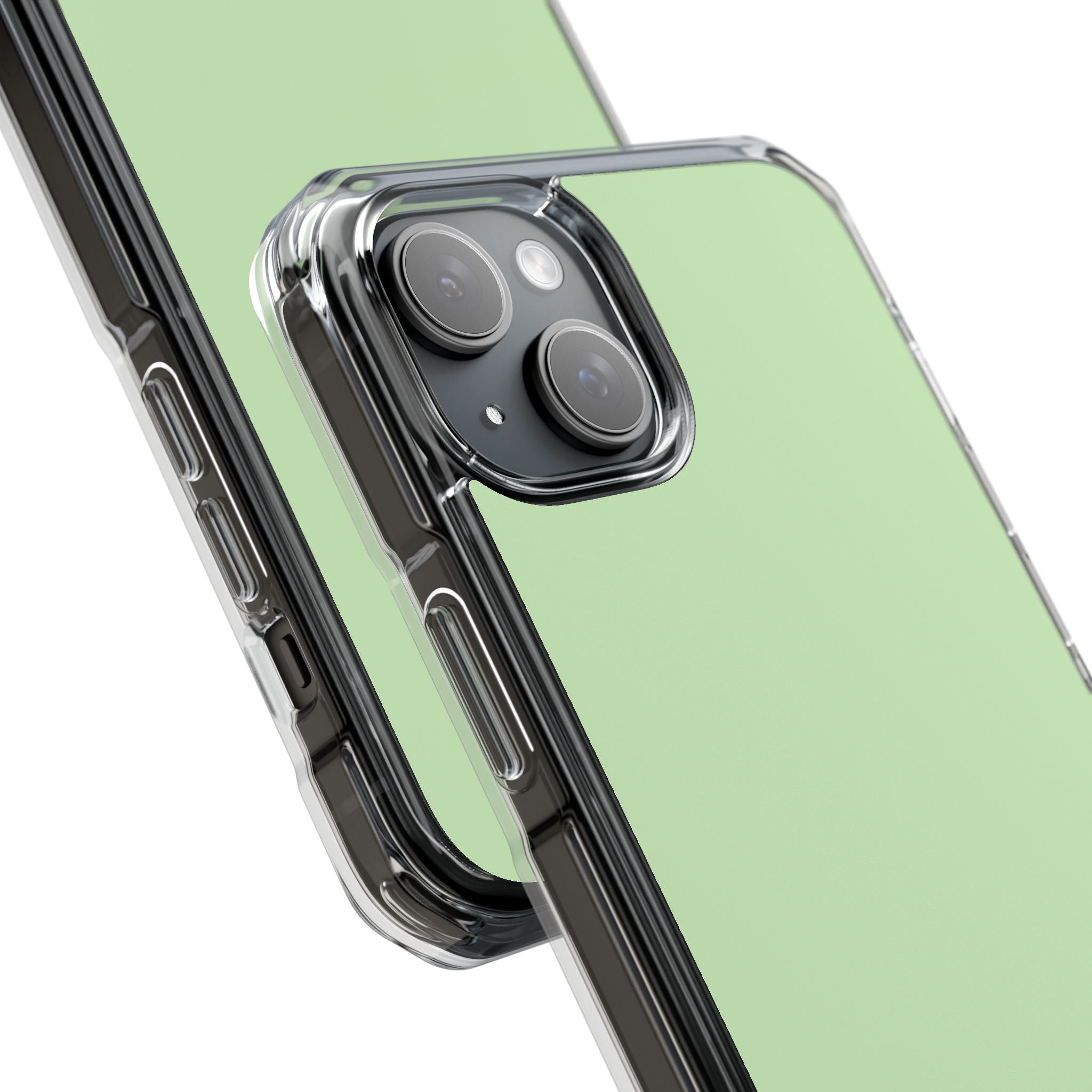 Tea Green - Clear Impact Case for iPhone