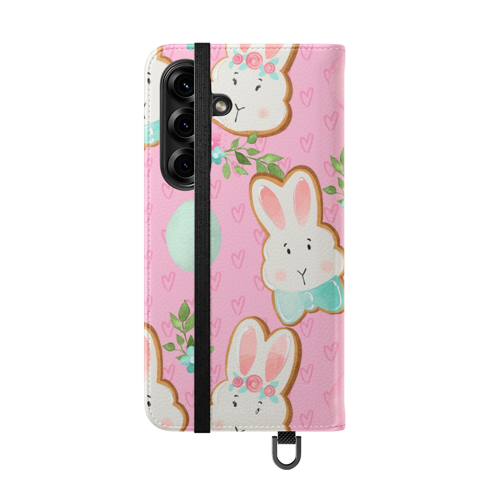 Blushing Bunny Bloom - Samsung S25 Case - Lompakko