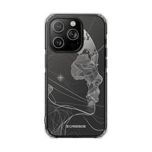 Fluid Earth Harmony - Phone Case for iPhone (Clear Impact - Magnetic)