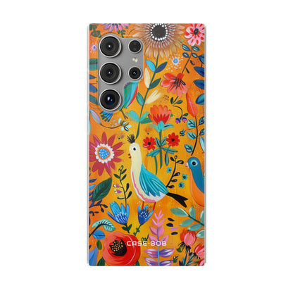 Colorful Birds Bloom Samsung S24 Ultra Case - Soft