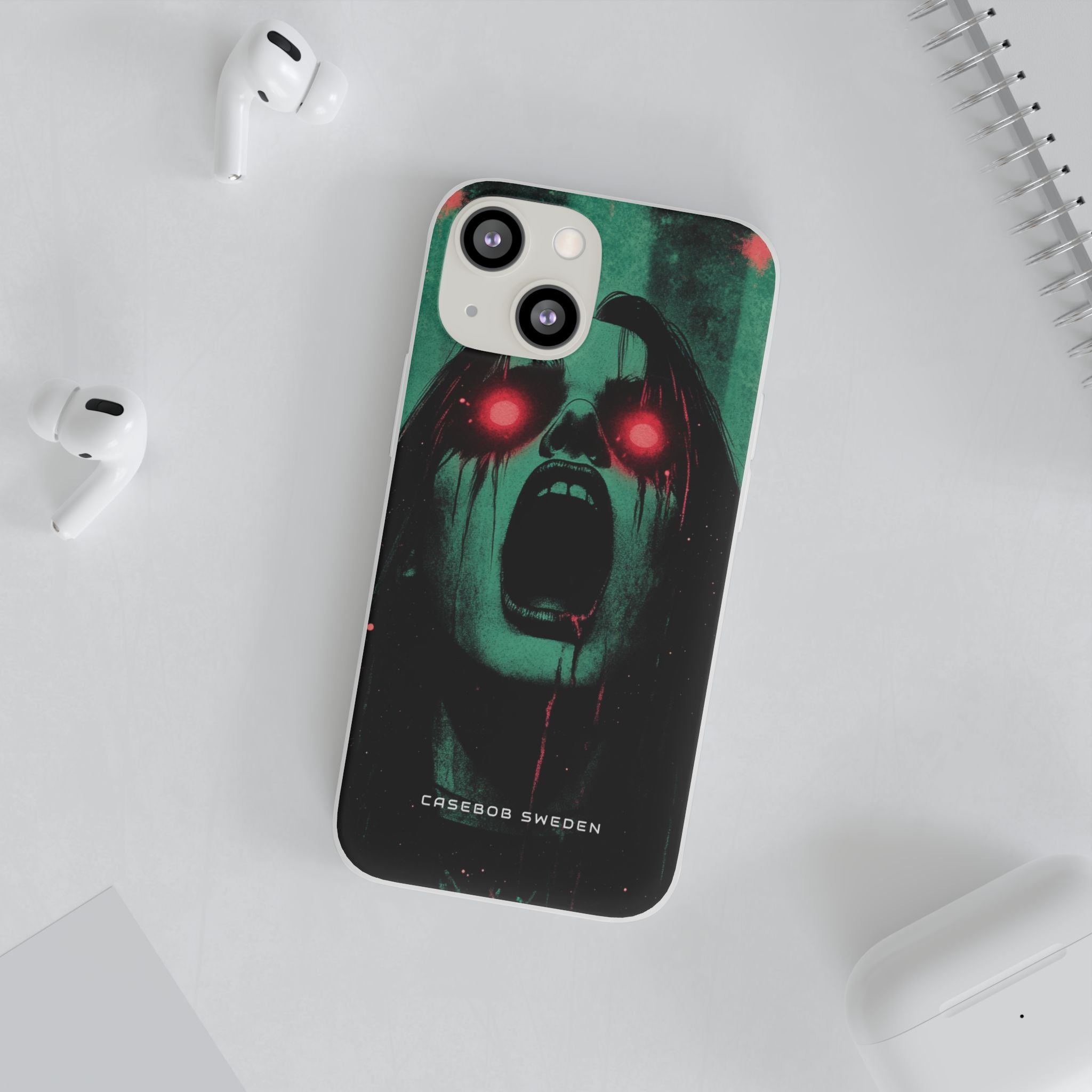 Haunting Glow of Gothic Eyes iPhone 13 - Flexi Phone Case