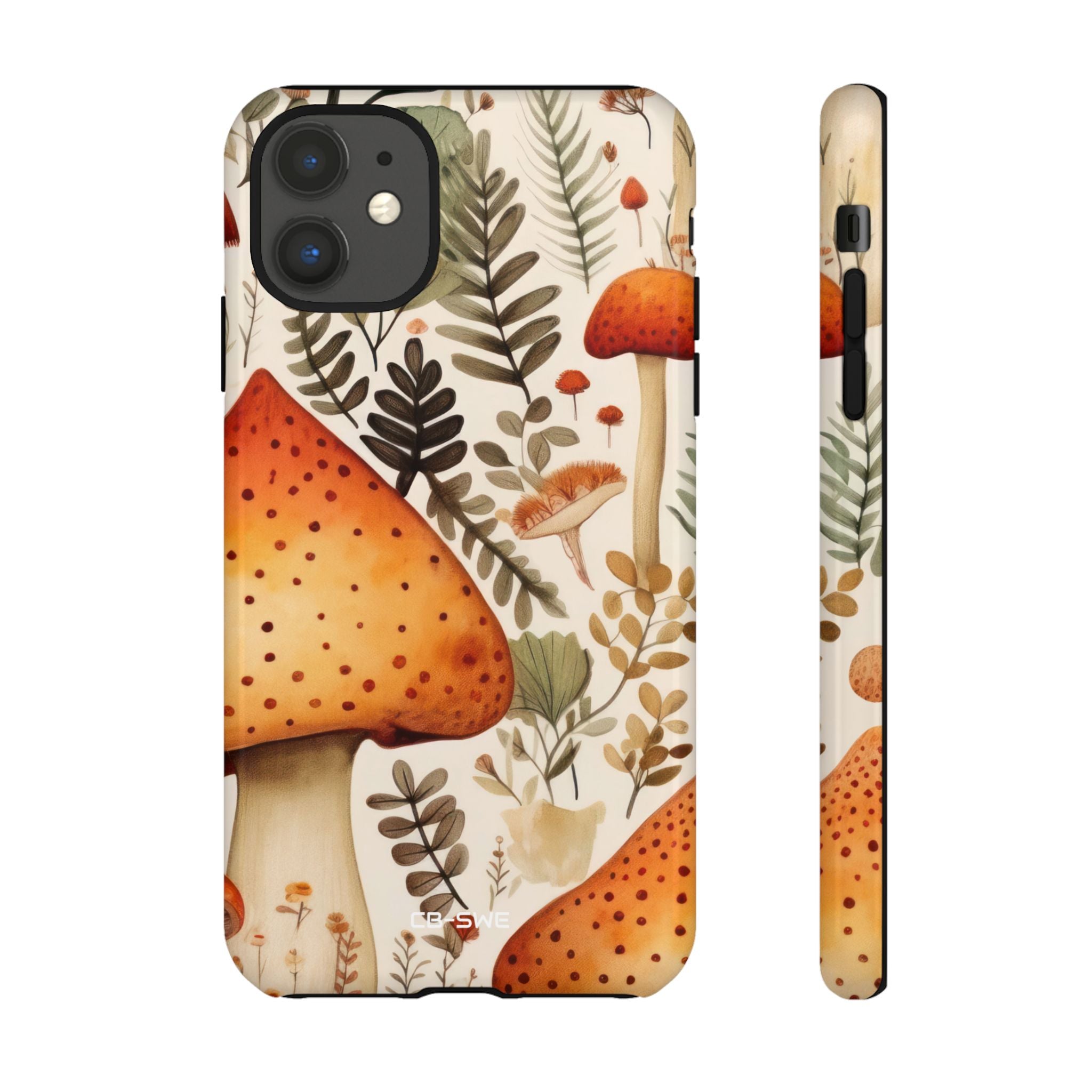 Mushrooms Sprout Cheerfully - iPhone Case
