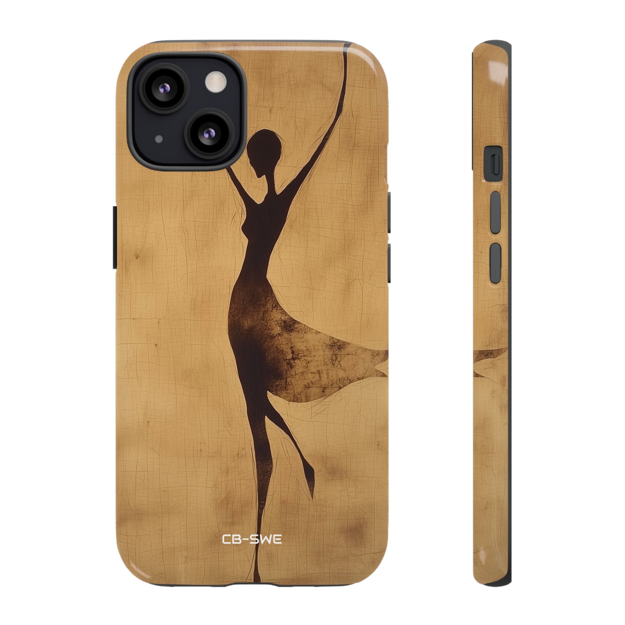 Dancer Shapes Light - iPhone Case